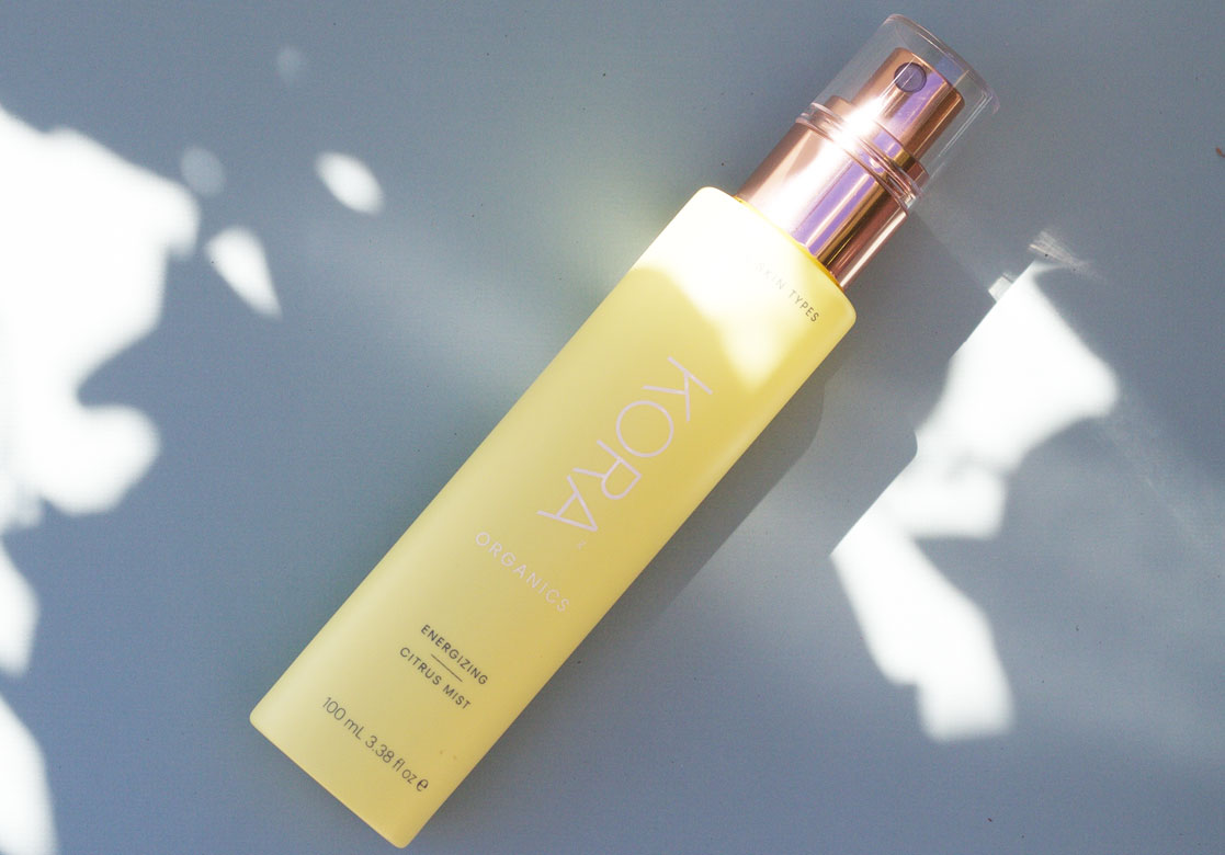 ansiktsspray fra kora organics